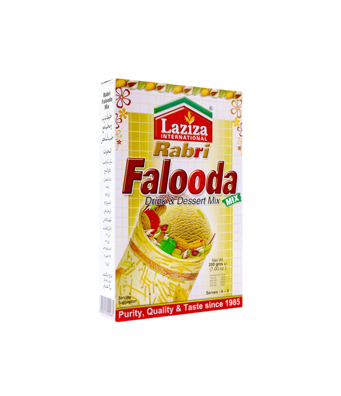 Buy Laziza Rabri Falooda Mix 200g online at WorldFoodHub – Authentic Indian-Pakistani dessert mix