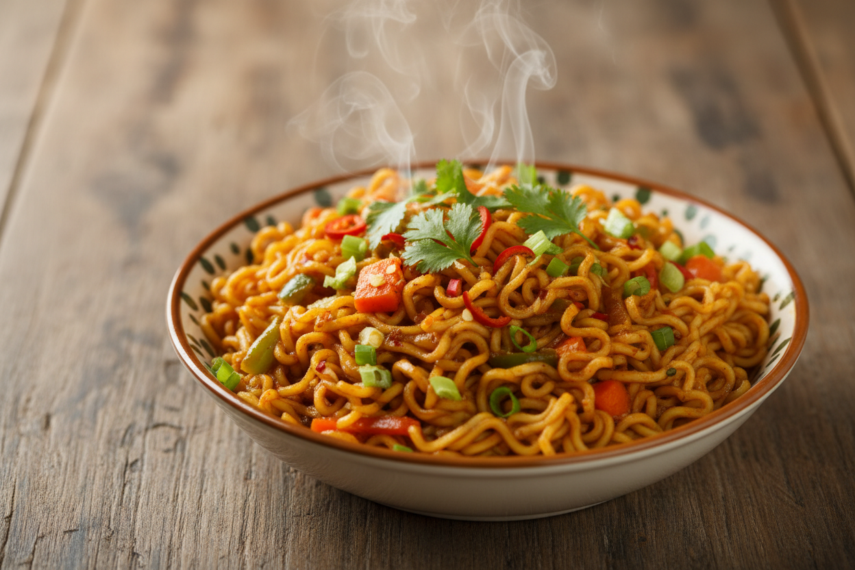Maggi Instant Masala Noodles 70g – Quick 2-Minute Meal with Spices and Vegetables