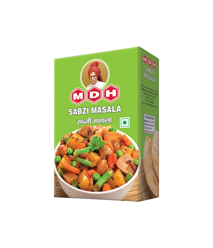 MDH Sabzi Masala 100g spice blend for authentic Indian vegetable dishes