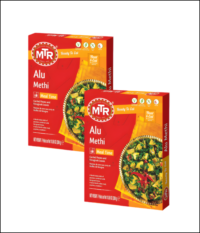 MTR RTE Alu Methi - Pack of 2 x 300g