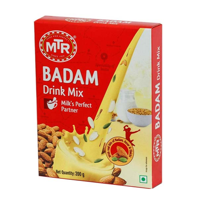 Buy MTR Badam Drink Mix Online – Authentic Indian Almond Beverage at Worldfoodhub