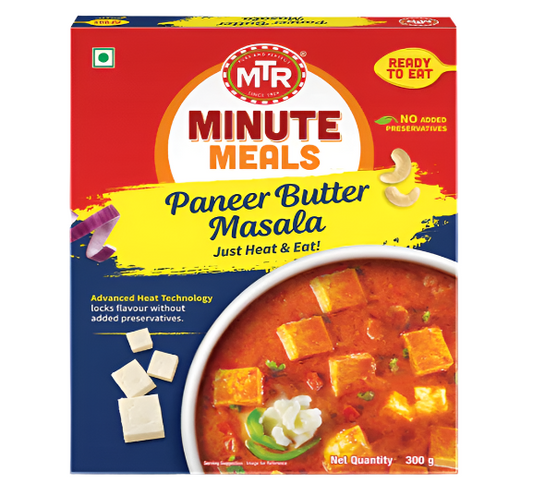 MTR Ready-to-Eat Paneer Butter Masala - Authentic Indian Curry at Worldfoodhub