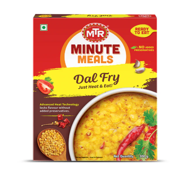 MTR Ready to Eat Dal Fry 300g - Authentic Indian yellow lentils with aromatic spices from WorldFoodHub