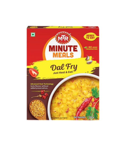 MTR Ready to Eat Dal Fry 300g - Authentic Indian yellow lentils with aromatic spices from WorldFoodHub