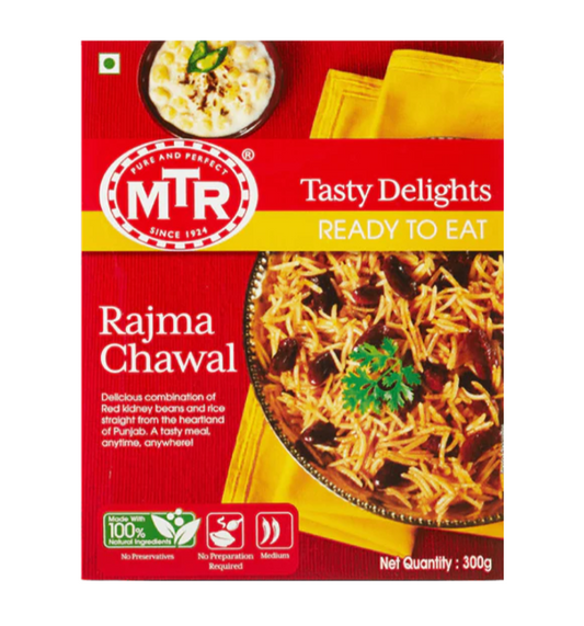 MTR Ready-to-Eat Rajma Chawal - Authentic Indian Meal from Worldfoodhub