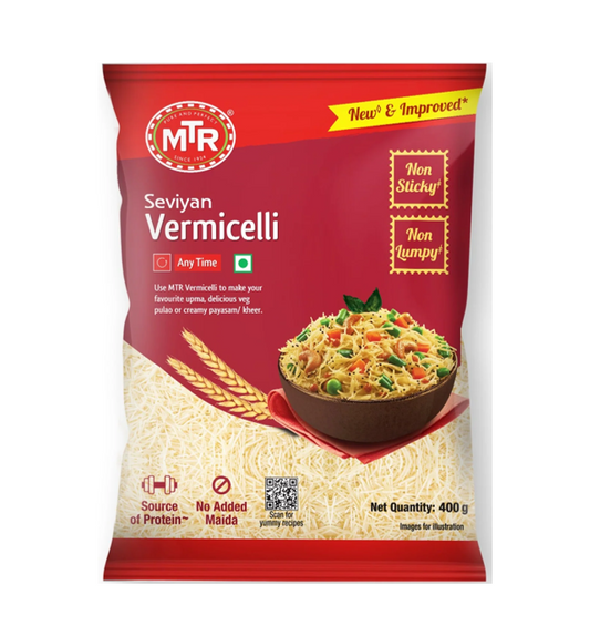 MTR Unroasted Vermicelli 950g - Traditional Indian Cooking Ingredient at Worldfoodhub