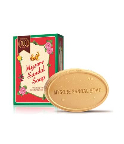 Mysore Sandal Soap 75g – Premium Natural Soap with Sandalwood Oil at WorldFoodHub
