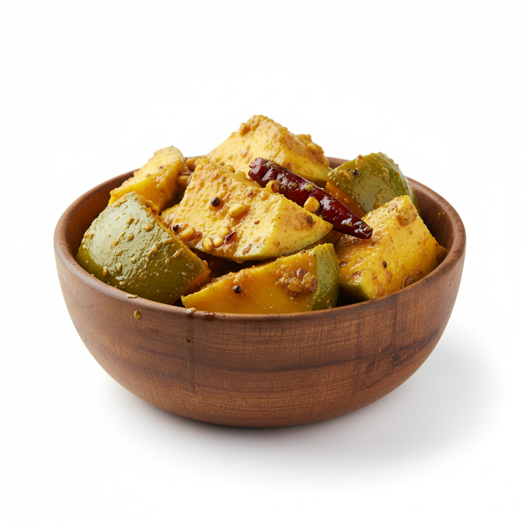 National Mango Pickle in Oil – Authentic Spicy & Tangy Flavor 1 KG |WorldFoodHub