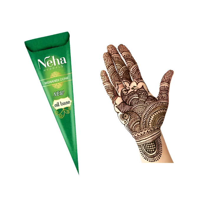 Neha Mehandi Cone – Premium Henna Cone for Long-Lasting, Deep Color | WorldFoodHub
