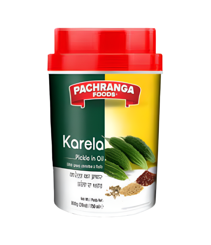 Pachranga Karela Pickle Achaar 800gm – Authentic Indian Bitter Gourd Pickle | Worldfoodhub