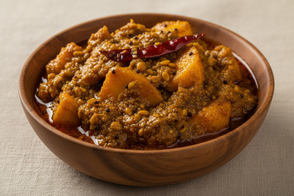 Buy Priya Cut Mango Pickle Without Garlic 300g Online at WorldFoodHub – Authentic Indian Mango Pickle