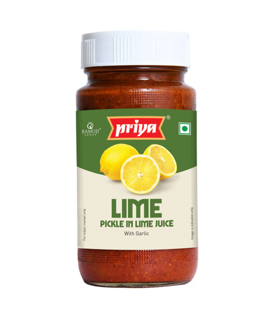 Priya Lime Pickle in Lime Juice – Authentic Indian Pickle | WorldFoodHub