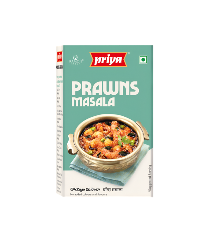 Priya Prawn / Shrimp Masala Powder 50g for authentic seafood seasoning
