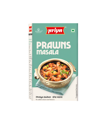 Priya Prawn / Shrimp Masala Powder 50g for authentic seafood seasoning