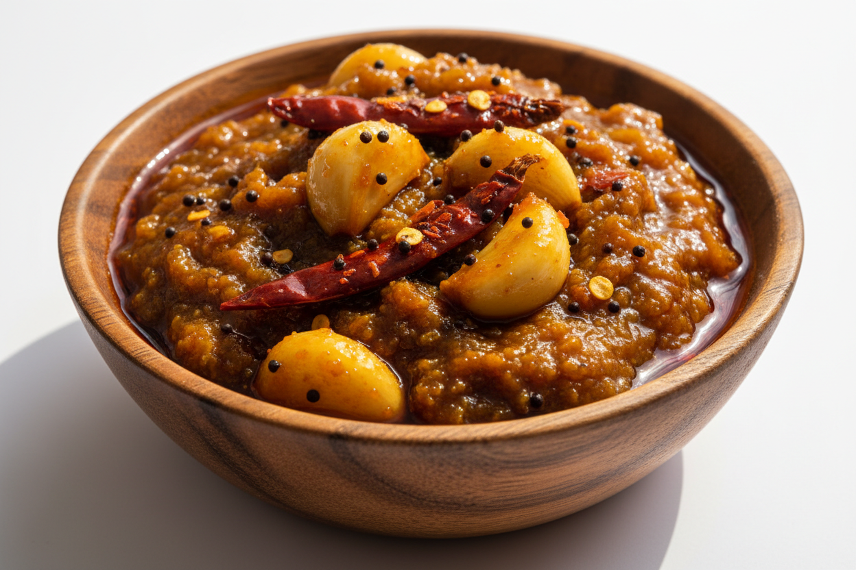 Buy Priya Garlic Pickle Sweet online at Worldfoodhub – Authentic Indian pickle with a sweet twist. Perfect for Indian meals and fusion dishes.