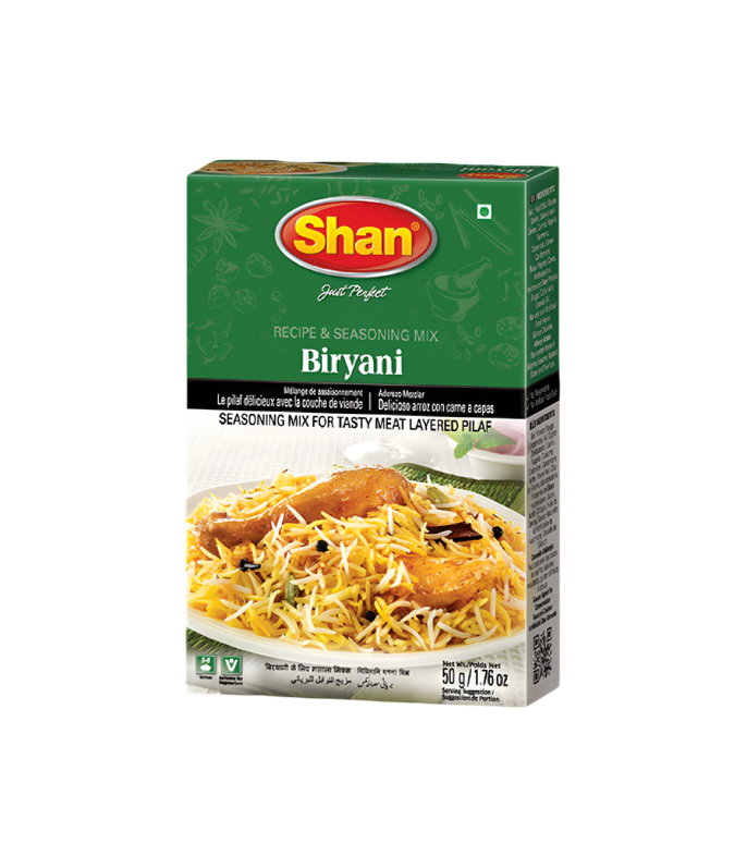 Shan Biryani Masala 50g - Authentic Biryani Spice Blend Available at WorldFoodHub