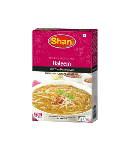 Shan Haleem Masala 50g – Authentic Pakistani Spice Blend for Haleem, available at Worldfoodhub
