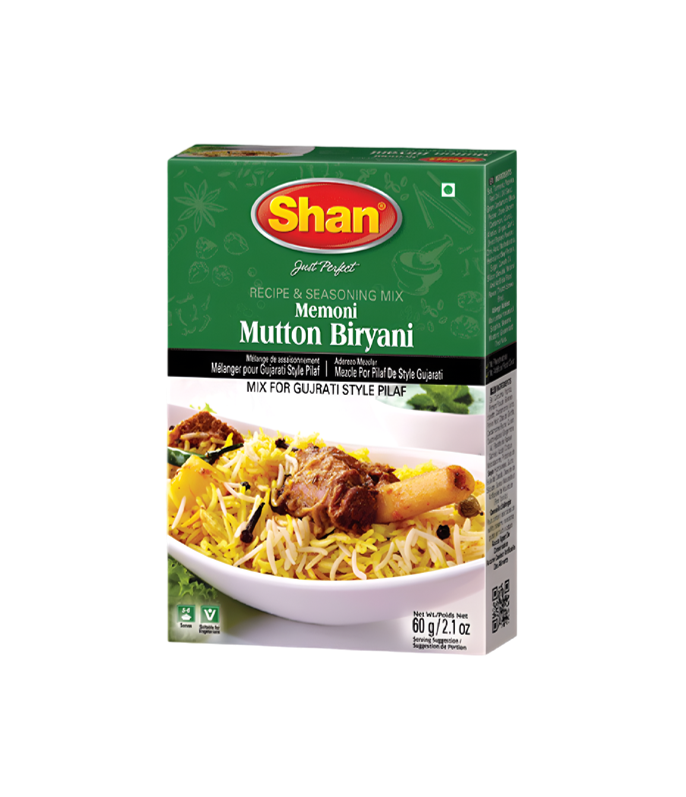 Shan Memoni Mutton Biryani Masala 60g - Authentic Memoni Spices for Biryani