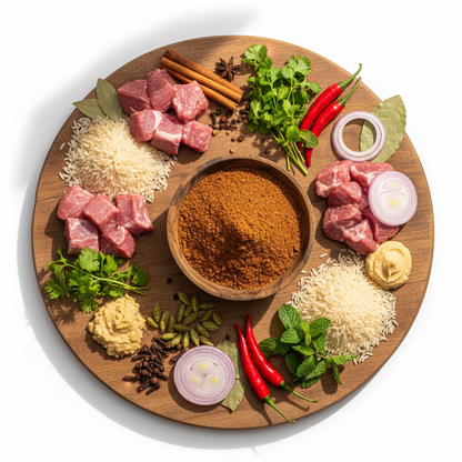 Shan Memoni Mutton Biryani Masala 60g - Authentic Memoni Spices for Biryani