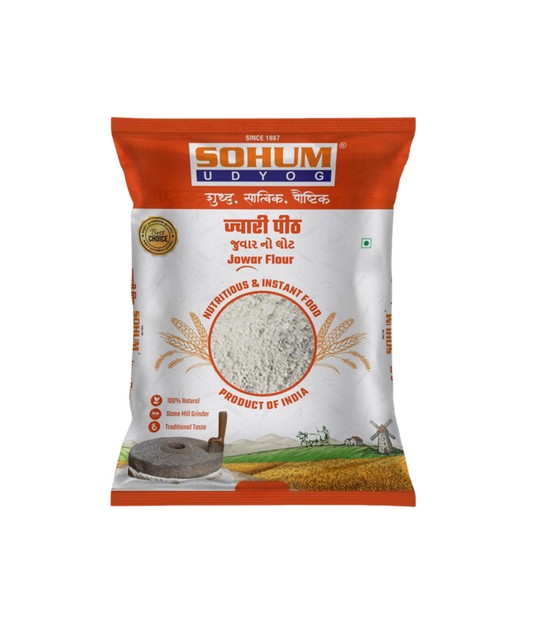 Buy Sohum Juwar Peeth (Sorghum Flour) - 1kg online at Worldfoodhub | Gluten-Free & High in Fiber