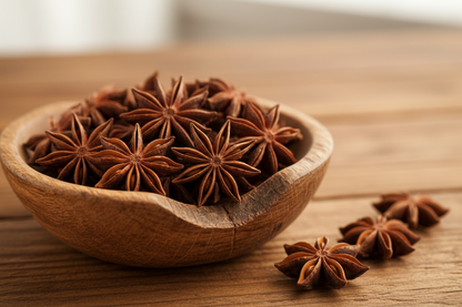 TRS Badian Star Aniseed, 100g - Available at Worldfoodhub for flavorful cooking and traditional dishes.