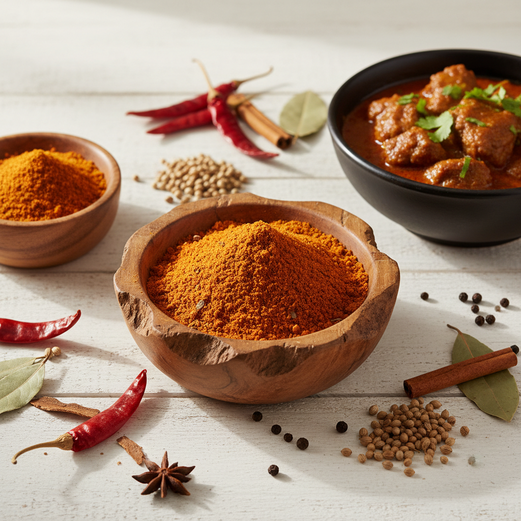 Suhana Mutton Kolhapuri Mix 100g available on Worldfoodhub – Authentic Indian spice blend