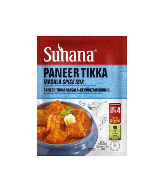 Suhana Paneer Tikka Masala Mix 100g for authentic Indian flavors available at Worldfoodhub