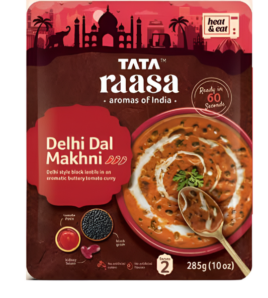 TATA Raasa Delhi Dal Makhni - Authentic Ready-to-Eat Indian Lentil Curry on Worldfoodhub