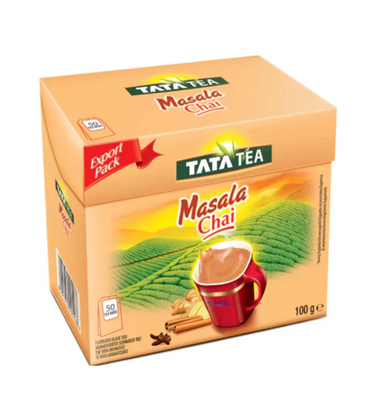 Tata Tea Masala Chai Bags 50 – Authentic Indian Spiced Tea at WorldFoodHub