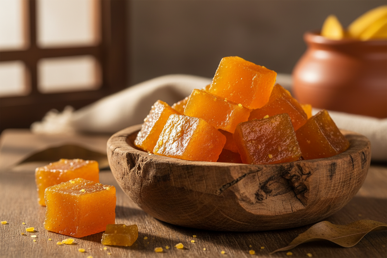 Topop Aam/Mango Papad 200g – Indian Mango Snack Available on Worldfoodhub