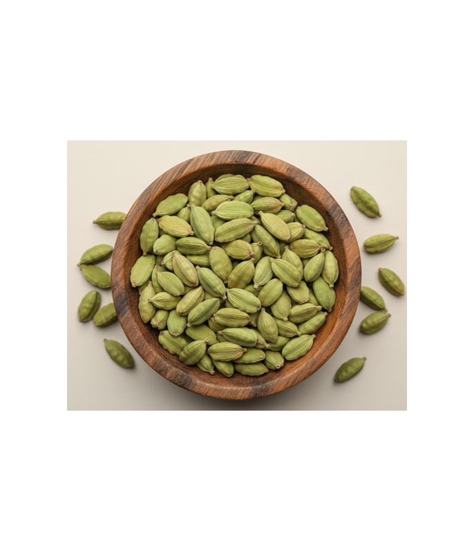 TRS Green Cardamom Pods Eliachi Fresh Aromatic - WorldFoodHub