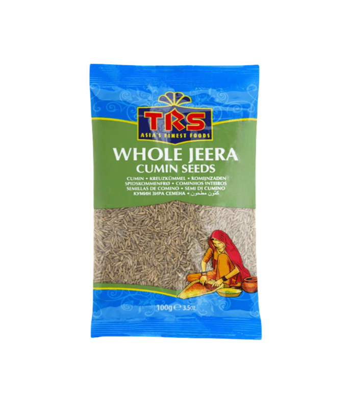 TRS Jeera Cumin Whole 100g – Premium Whole Cumin Seeds for Authentic Global Cooking – WorldFoodHub