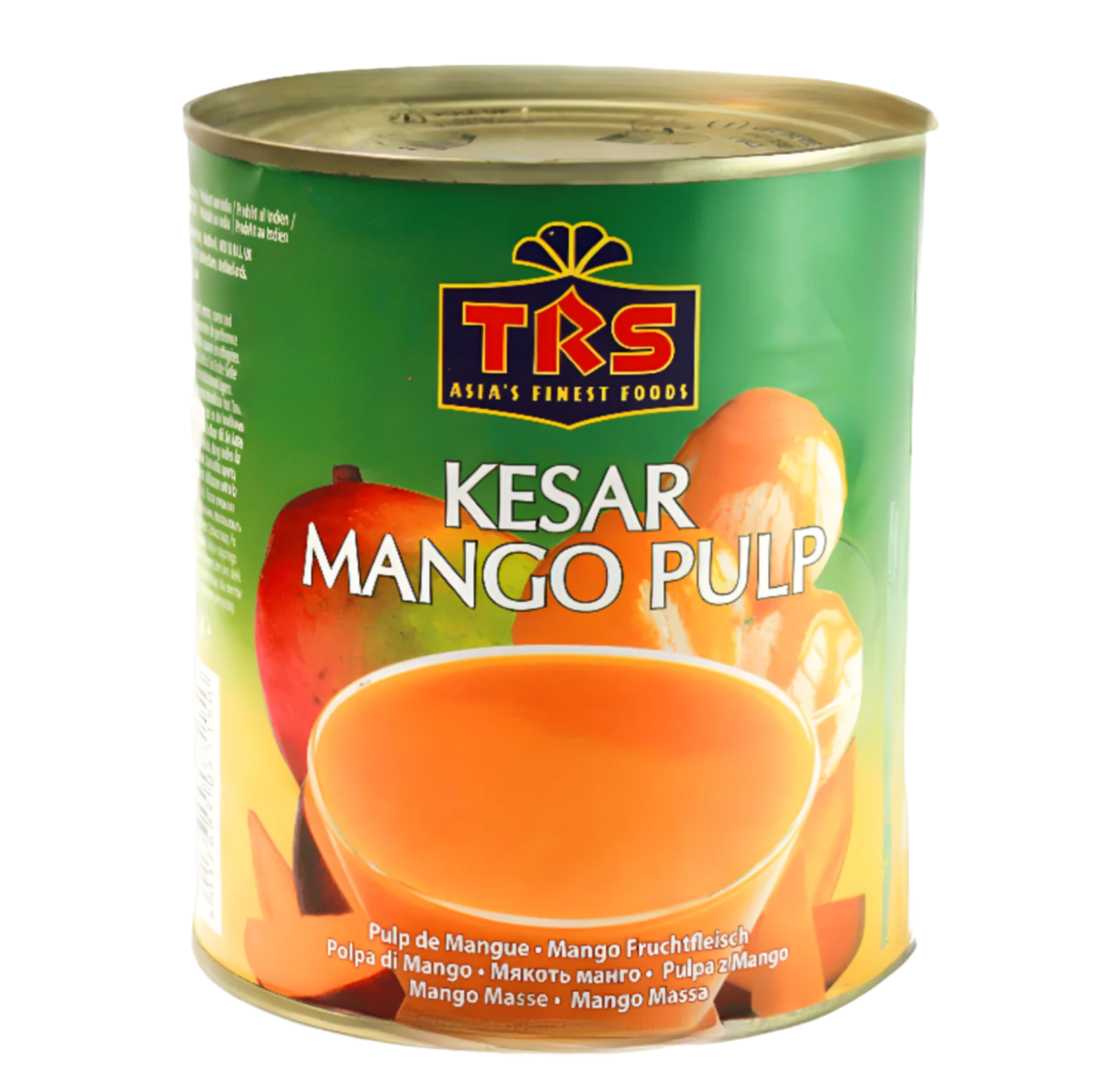 TRS Kesar Mango Pulp 850g - Pure Alphonso Mango