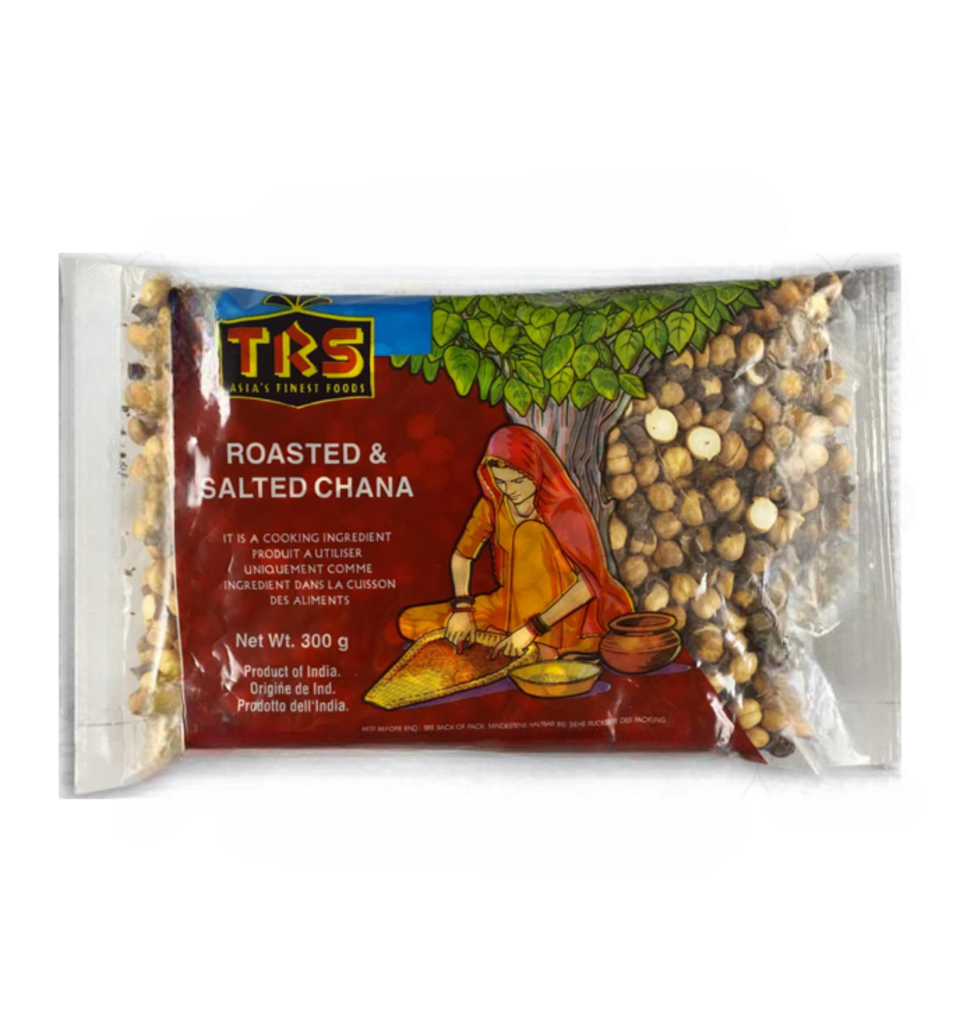 TRS Roasted Chana Plain Unsalted – Healthy Snack Available at Worldfoodhub