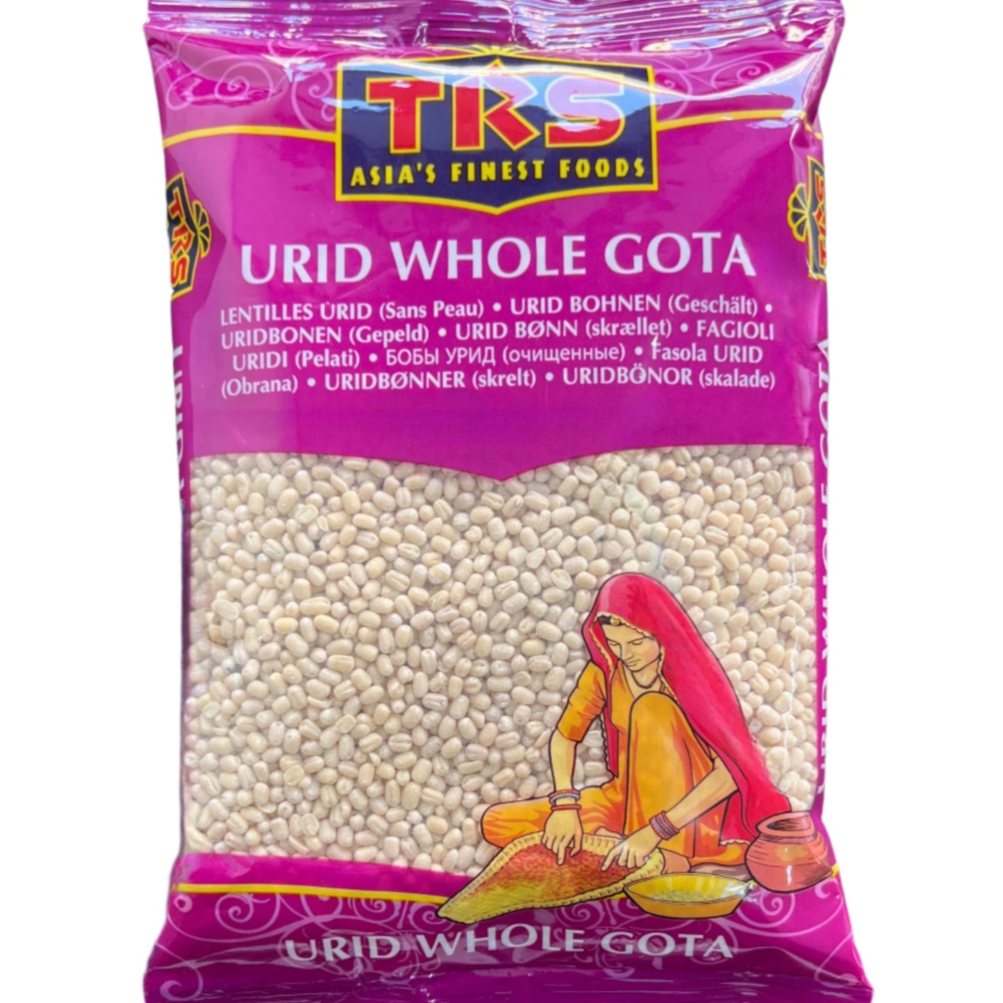 TRS Urid Whole Gota – Premium Indian Black Lentils available at WorldFoodHub