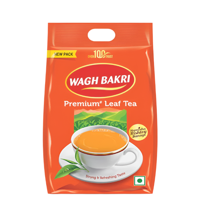 Wagh Bakri Premium Leaf Tea 250g Packaging