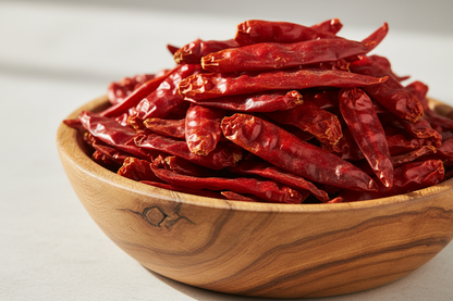 TRS Whole Red Chilli Long (Birdseye) 500g Pack – Extra Hot Dried Chillies at World Food Hub