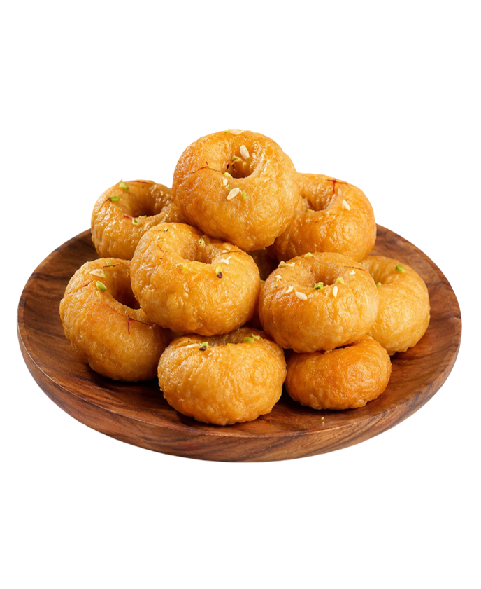 Traditional Balushahi Indian Flaky Sugar Glazed Sweet – Authentic Fresh Mithai Available at Worldfoodhub Europe