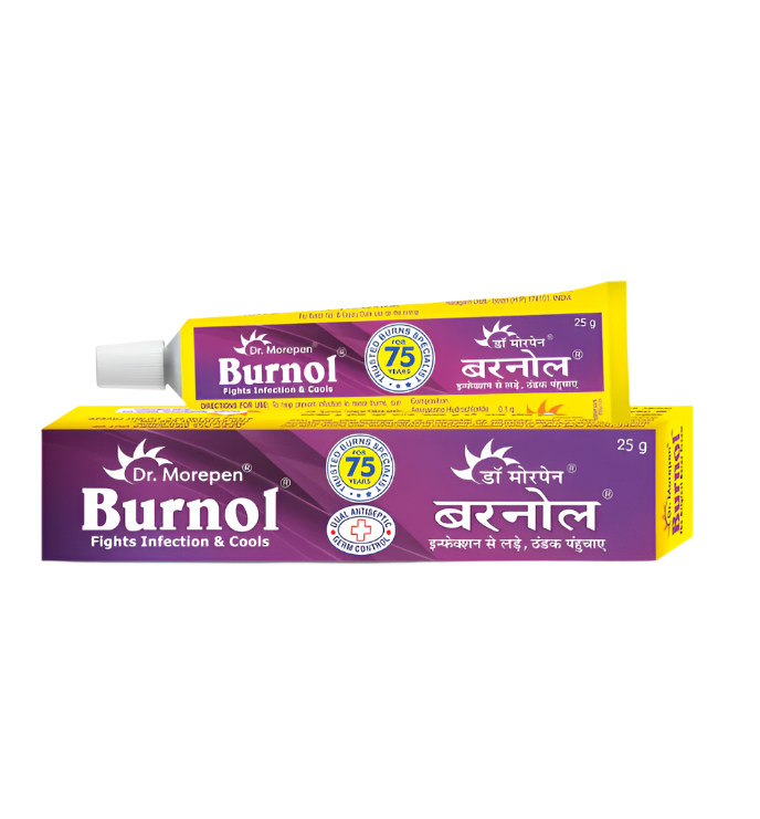 Dr. Morepen Burnol Cream 20g – Antiseptic Cream for Burns, Cuts & Wounds – WorldFoodHub