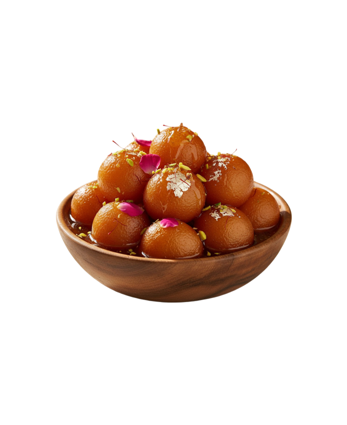 Fresh Gulab Jamun Traditional Indian Milk Sweet in Sugar Syrup – Authentic Dessert Available at Worldfoodhub Europe