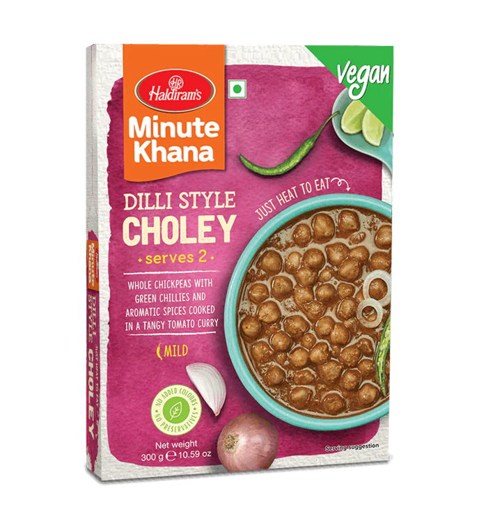 Haldiram’s RTE Dilli Style Choley - Ready-to-Eat Chickpea Curry 300g