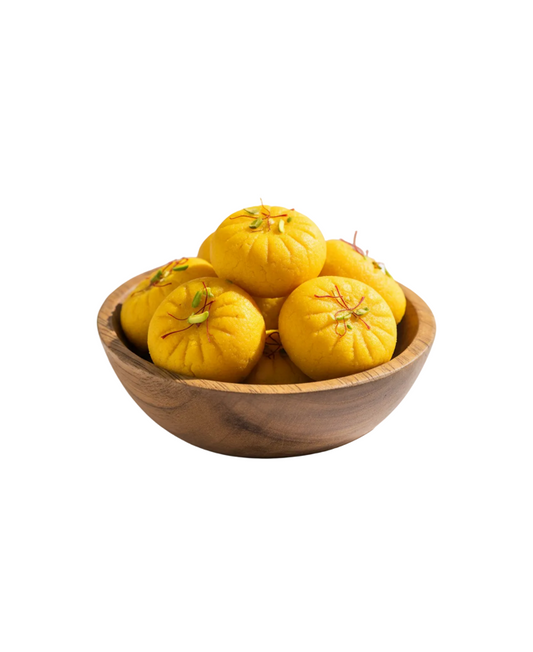 Premium Kesar Peda Saffron Indian Milk Sweet Traditional Mithai – Authentic Dessert Available at Worldfoodhub Europe