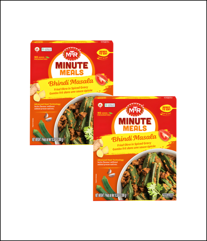 MTR Bhindi Masala 300g Ready-to-Eat Indian Okra Curry – Available at World Food Hub