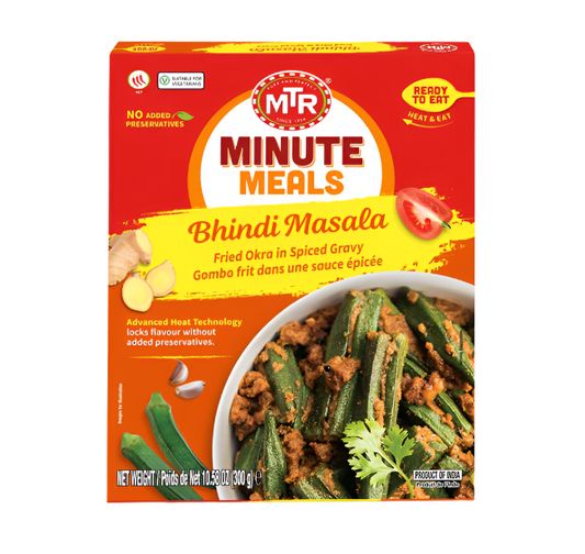 MTR Bhindi Masala 300g Ready-to-Eat Indian Okra Curry – Available at World Food Hub