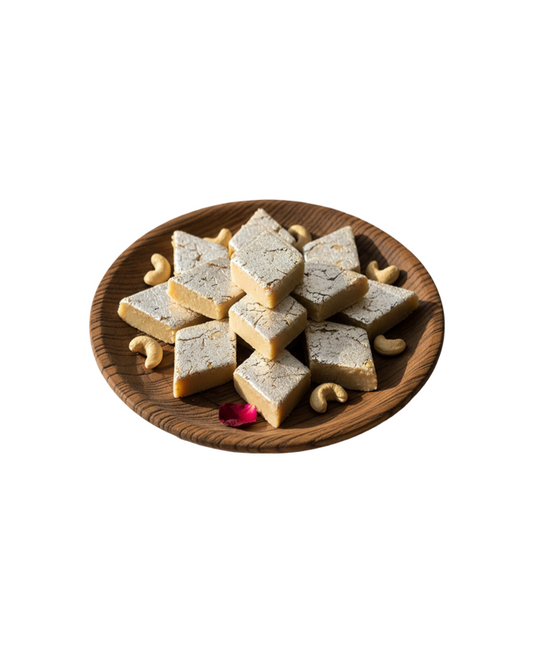 Premium Kaju Katli Indian Cashew Sweet – Authentic Mithai Dessert available at Worldfoodhub Europe