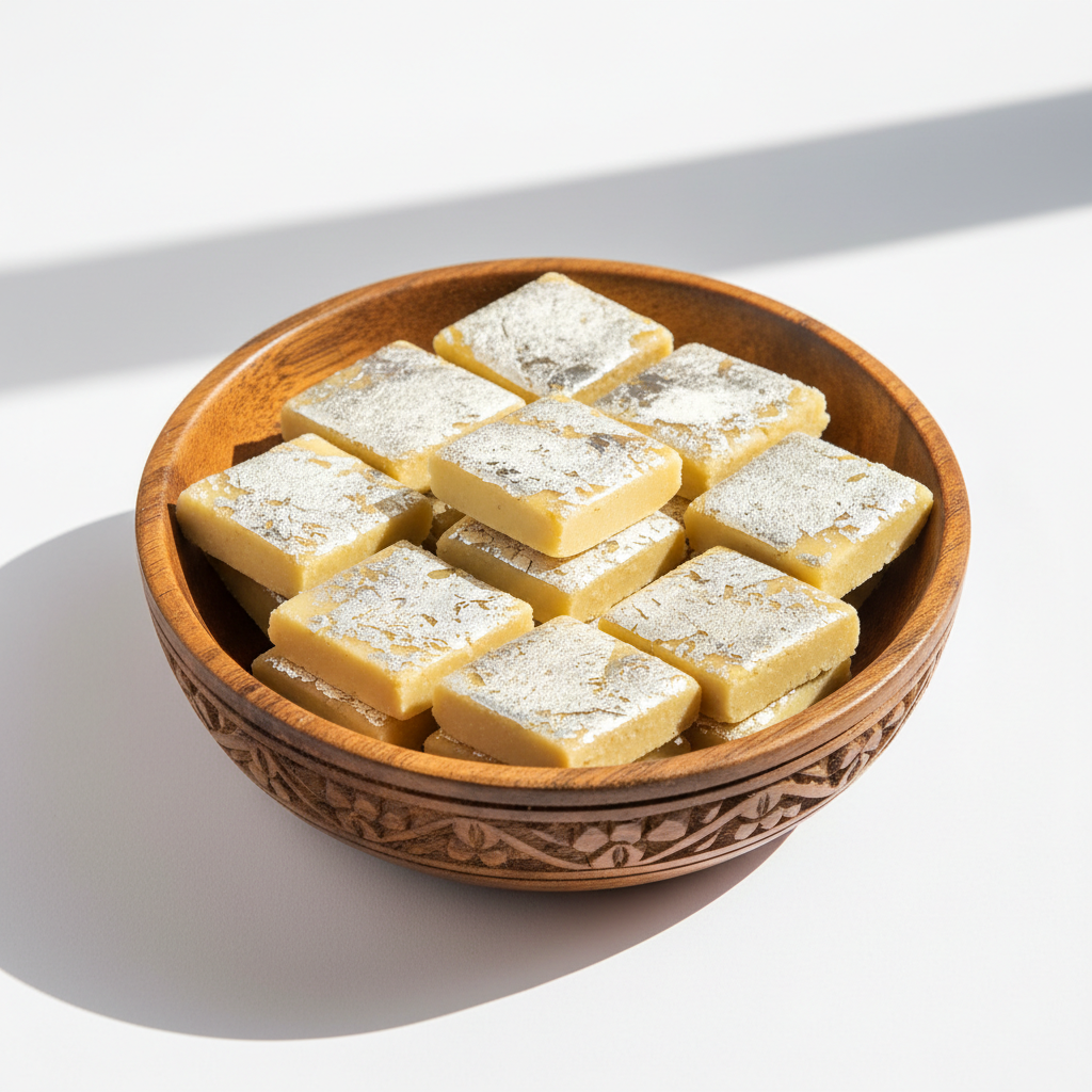 Premium Kaju Katli Indian Cashew Sweet – Authentic Mithai Dessert available at Worldfoodhub Europe