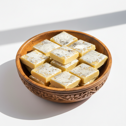 Premium Kaju Katli Indian Cashew Sweet – Authentic Mithai Dessert available at Worldfoodhub Europe