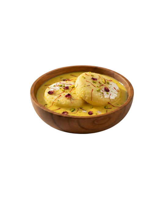 Premium Rasmalai Soft Cottage Cheese Dumplings in Sweetened Milk – Authentic Indian Dessert Available at Worldfoodhub Europe