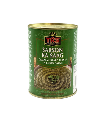 TRS Chopped Sarson Ka Saag 500g – Authentic Indian Mustard Greens available at Worldfoodhub.