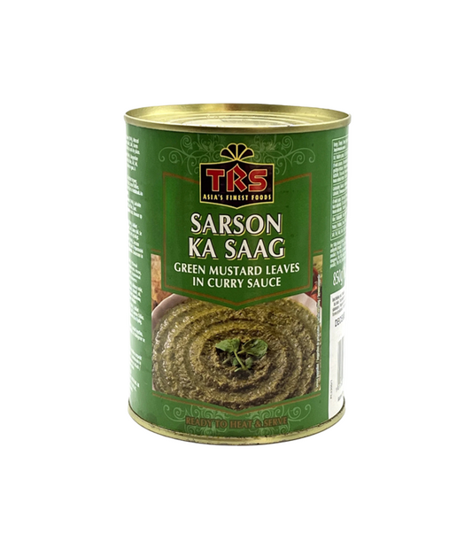 TRS Chopped Sarson Ka Saag 500g – Authentic Indian Mustard Greens available at Worldfoodhub.